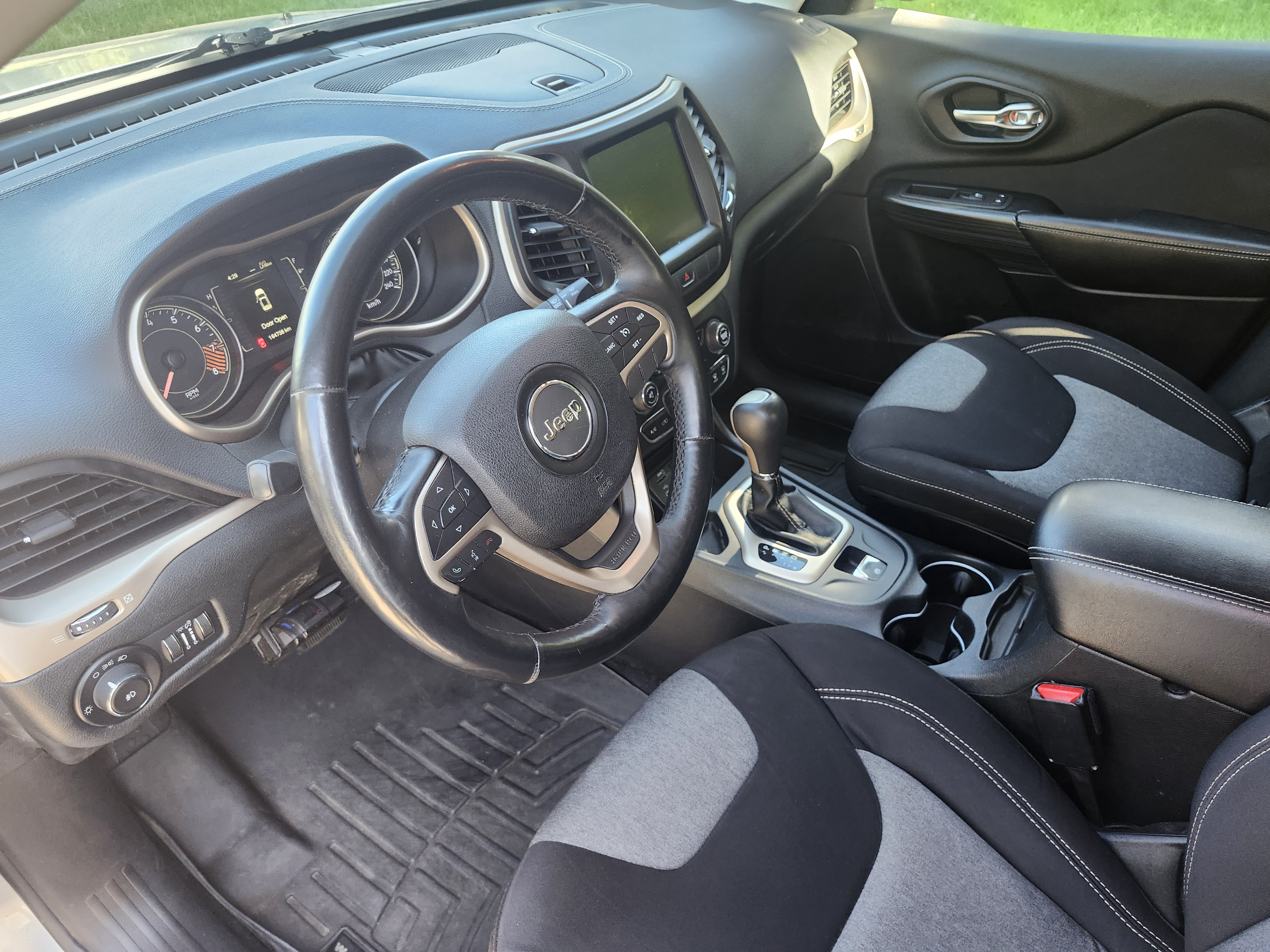 Intérieur du Jeep